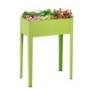 25 x 13 Inch Outdoor Elevated Garden Plant Flower Bed
