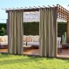 Yescom 54"x96" Outdoor Curtain Panel Tab Top Drape UV30+ Pergola Porch Garden 1 Piece