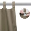 Yescom 54"x96" Outdoor Curtain Panel Tab Top Drape UV30+ Pergola Porch Garden 1 Piece - Image 2