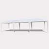 10x30' Wedding Party Canopy Tent Outdoor Gazebo With 5 Removable Sidewalls - Image 2