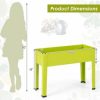 24'' Raised Garden Bed with Legs Metal Elevated Planter Box Drainage Hole Backyard - Image 2