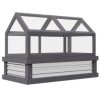 Outsunny Raised Garden Bed with Polycarbonate house,