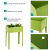 24'' x12'' Outdoor Elevated Garden Plant Stand Raised Tall Flower Bed Box - Image 6