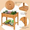 8 Grids Raised Garden Bed Elevated Planter Box Kit Wood - Image 10