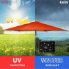 9FT Patio Umbrella Patio Market Steel Tilt W/ Crank Outdoor Yard Garden - Image 6
