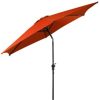 9FT Patio Umbrella Patio Market Steel Tilt W/ Crank Outdoor Yard Garden - Image 7