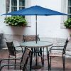 9FT Patio Umbrella Patio Market Steel Tilt W/ Crank Outdoor Yard Garden - Image 3