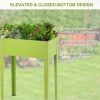 25 x 13 Inch Outdoor Elevated Garden Plant Flower Bed - Image 7