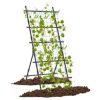 Slickblue 74 Inch Tall Garden Trellis for Flower Vine Vegetable Fruit Pea