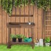 Streamdale Furniture Premium Potting Bench with Removable Sink and Ample Storage - Image 6