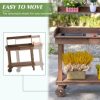 Streamdale Furniture Premium Potting Bench with Removable Sink and Ample Storage - Image 7