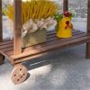Streamdale Furniture Premium Potting Bench with Removable Sink and Ample Storage - Image 9