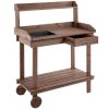 Streamdale Furniture Premium Potting Bench with Removable Sink and Ample Storage