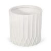 Streamdale Furniture Sleek Concrete Planter Natural Stone Finish, Pleated Design, Durable and Stylish - Image 5