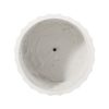 Streamdale Furniture Sleek Concrete Planter Natural Stone Finish, Pleated Design, Durable and Stylish - Image 9