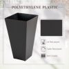 Streamdale Furniture Tall Square Planter with Drainage Holes, Indoor and Outdoor - Image 10