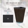 Streamdale Furniture Tall Square Planter with Drainage Holes, Indoor and Outdoor - Image 11
