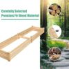 Wooden Vegetable Raised Garden Bed Backyard Patio Grow Flowers Planter - Image 4