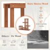6 Tier Wood Plant Stand with High Low Structure - Image 3