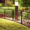Decorative Garden Fence with 8 Panels Outdoor Animal Barrier Landscape Border - Image 8