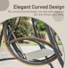 Outdoor Patio Swing with Adjustable Canopy - Image 3