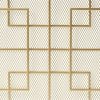 Streamdale Furniture Dorothy Modern Single Panel Iron Fireplace Screen - Image 5