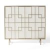 Streamdale Furniture Dorothy Modern Single Panel Iron Fireplace Screen - Image 6