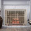 Streamdale Furniture Dorothy Modern Single Panel Iron Fireplace Screen - Image 7