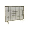 Streamdale Furniture Dorothy Modern Single Panel Iron Fireplace Screen - Image 9