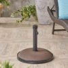 Streamdale Furniture Round Umbrella Base For Shady Backyard Oasis (55 Lbs)