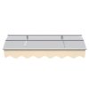 Streamdale Furniture Series Door Window Awning Canopy: 0.137" Solid Polycarbonate, Aluminum Brackets - Image 3
