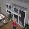 Streamdale Furniture Series Door Window Awning Canopy: 0.137" Solid Polycarbonate, Aluminum Brackets