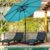 SKONYON 30lbs 18 Inches Heavy Duty Outdoor Patio Market Umbrella Base - Image 8