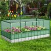 GIVIMO Galvanized Raised Garden Bed with Greenhouse Cover - Image 6