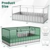 GIVIMO Galvanized Raised Garden Bed with Greenhouse Cover - Image 9