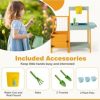 VEBREDA Kids Outdoor Potting Bench with See - Image 4