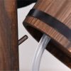 VEBREDA Garden Rustic Wishing Well Wooden Water Fountain with Pump - Image 11