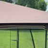 Streamdale Furniture 10x10 Outdoor Patio Gazebo Canopy Tent With Ventilated Double Roof And Mosquito Net - Image 5