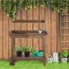 Streamdale Furniture Premium Potting Bench with Removable Sink and Ample Storage - Image 4