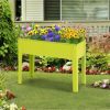 24'' Raised Garden Bed with Legs Metal Elevated Planter Box Drainage Hole Backyard - Image 4