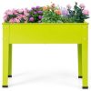 24'' Raised Garden Bed with Legs Metal Elevated Planter Box Drainage Hole Backyard - Image 10