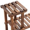 GIVIMO 6 Tier Wooden Shelf Storage Plant Rack Stand - Image 2