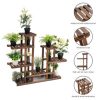 GIVIMO 6 Tier Wooden Shelf Storage Plant Rack Stand - Image 11