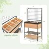 SUGIFT Raised Garden Bed with Trellis 2 - Image 8