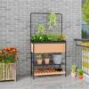 SUGIFT Raised Garden Bed with Trellis 2 - Image 9