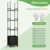 SUGIFT Raised Garden Bed with Obelisk Trellis and 3 Heights & Detachable PE - Image 8