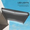 Streamdale Furniture Retractable Electric Awning with LED Lights - Image 6