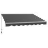 Streamdale Furniture Retractable Electric Awning with LED Lights
