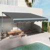 Streamdale Furniture Retractable Electric Awning with LED Lights - Image 5