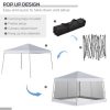 Streamdale Furniture Adjustable Slant Leg Pop Up Canopy Tent with Netting and Carry Bag - Image 5